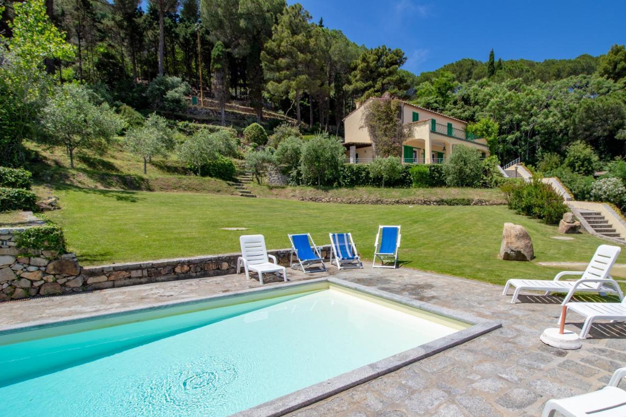 Villa Le Sprizze A Bordo Del Mare - Goelba マルチャーナ・マリーナ エクステリア 写真